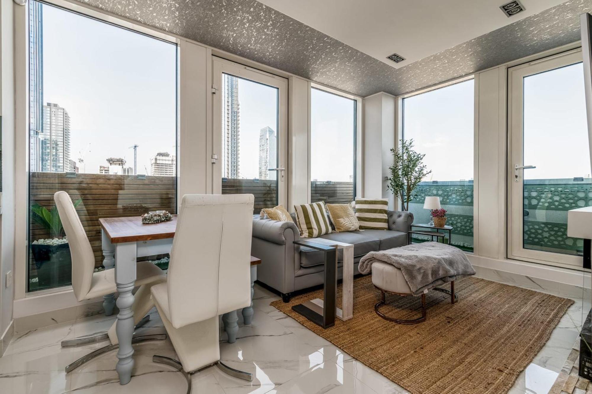 Canary Wharf Retreat With Free Secure Parking Londra Esterno foto